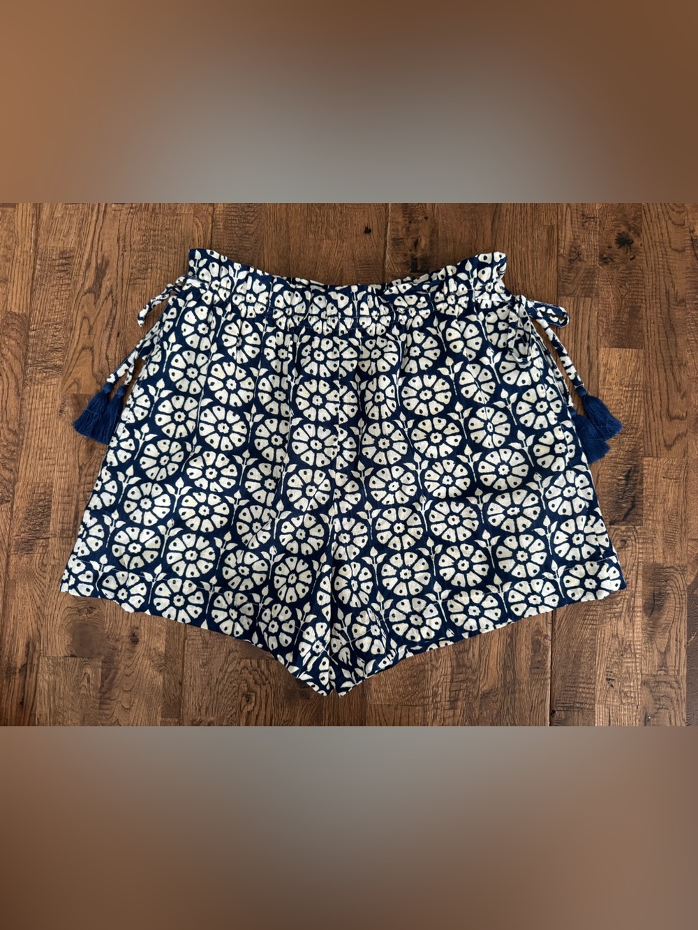 New Roller Rabbit Floral Daisy The Beach Shorts Lined Women's Size S Q